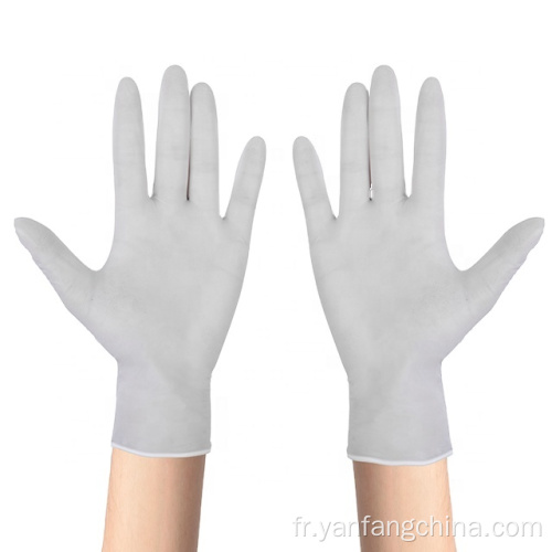 EN455 Work Gants d'examen de nitrile jetable pour médical